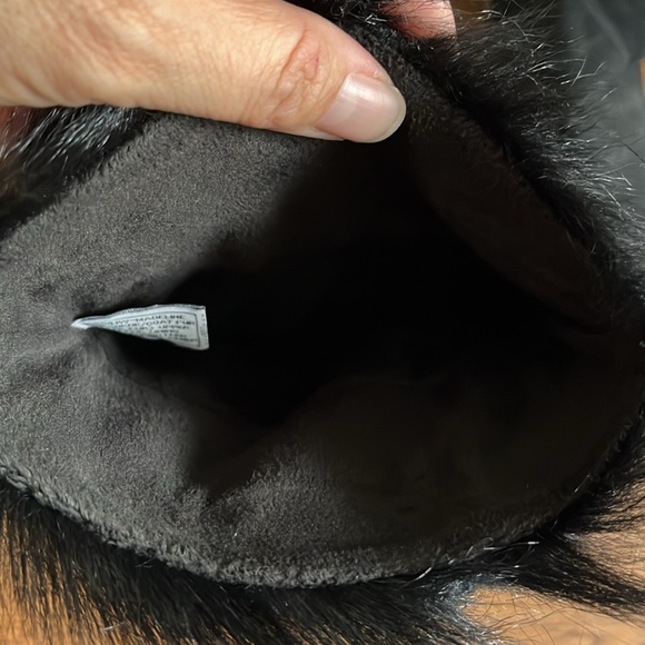 Bearpaw Madeline Women's Heeled Goat Fur Fleece Lined Boot, Size 7, EUC - Picture 9 of 14